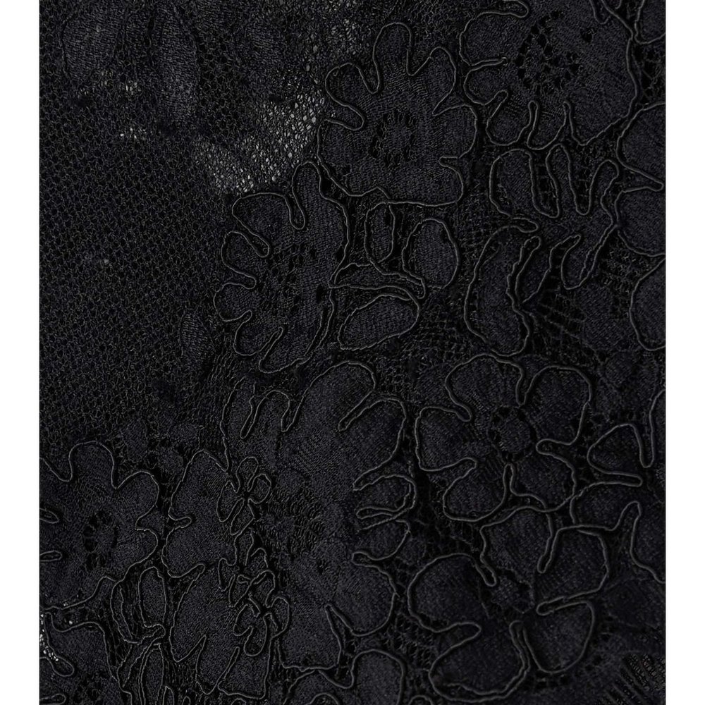 NWOT Authentic ZIMMERMANN Sensory lace linen and silk midi dress Size 1 Black - Picture 14 of 16